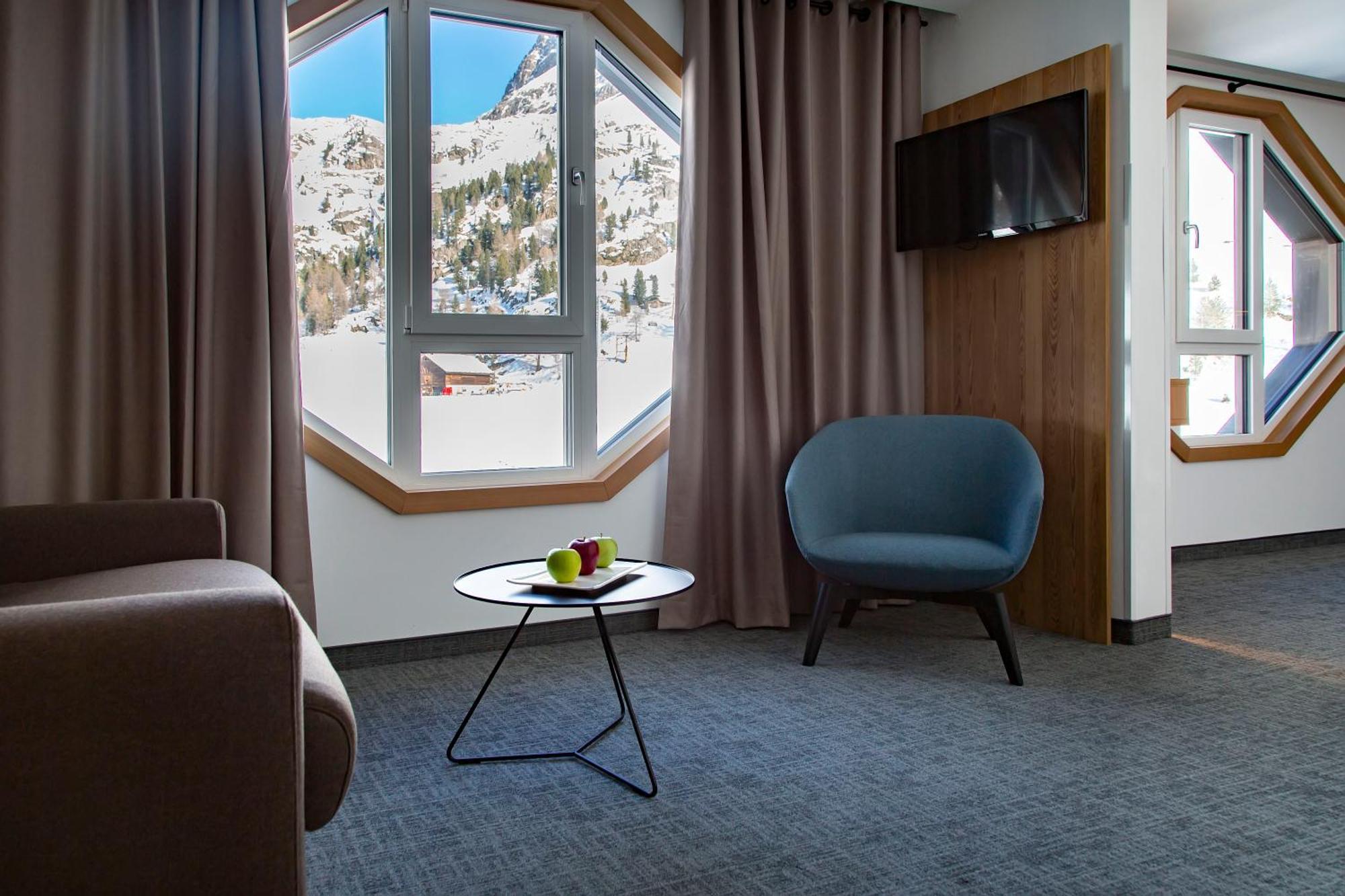 Blu Hotel Senales Zirm-Cristal Maso Corto Quarto foto